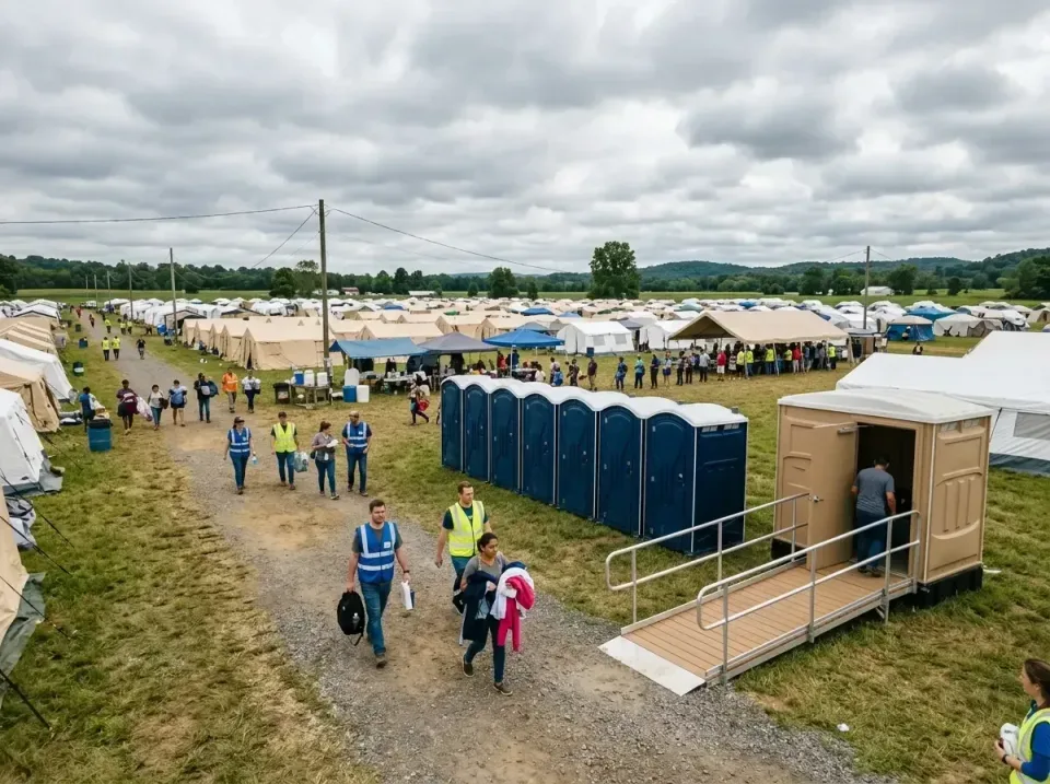 disaster-relief-camp-restrooms-010 — frequently asked questions, Dumpster & Portable Bathrooms Rental in Reminderville, OH